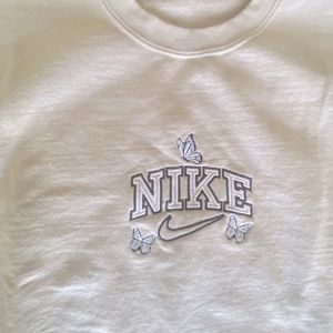 Nike Butterfly Crew Neck Sweatshirt